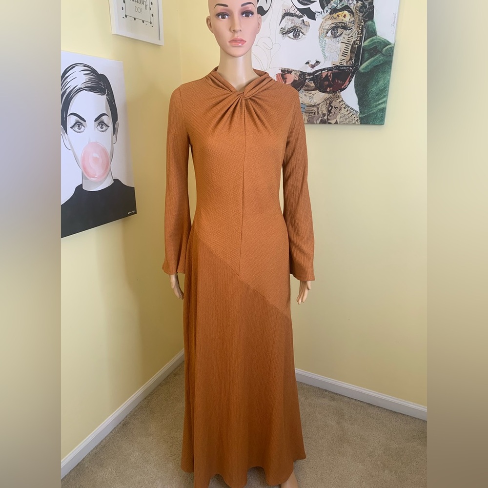 ASOS Orange Maxi Dress - Picture 5 of 7